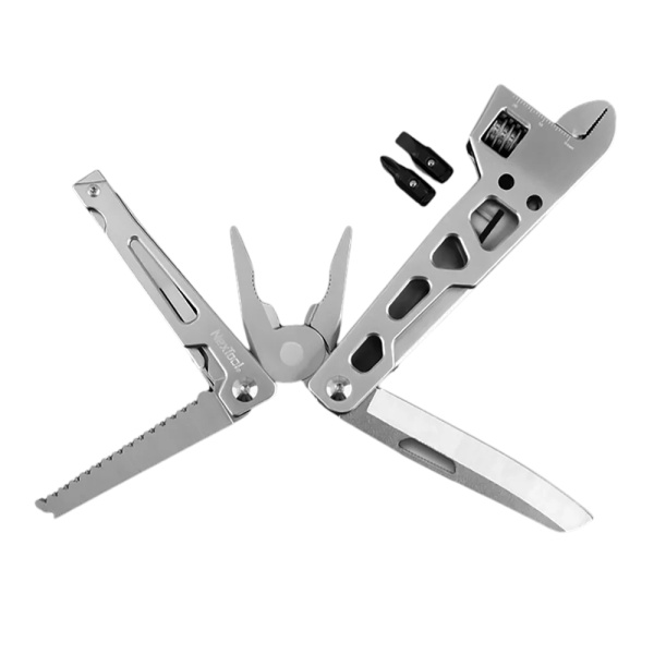 Мультитул NexTool Multifunctional Stainless Steel (15 функций), серебристый